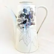 BLOCH SPAL HYDRANGEA Coffee Pot 8.5" NEW NEVER USED by Goetzer made Portugal