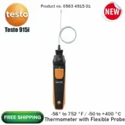 Testo 915i Wireless Bluetooth Flexible Thermometer Probe (TC type K) 0563 4915