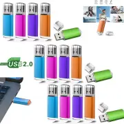 1-100Pack USB 2.0 Flash Thumb Drives Memory Stick 2G 4G 8G 16G 32G Data Storage