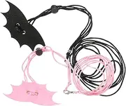 Kisangel 2 Sets Lizard Leash Reptiles Pulling Rope Durable Lizard Harness Pet Pigeon Ferret Harness Gecko Walking Reptisoil Tortoise Harness Lizards Harness Rope Reptiles Traction Black