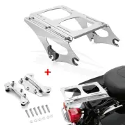 For Harley 09-13 Touring Detachable Tour Pack Mount Rack W/ Docking Hardware Kit
