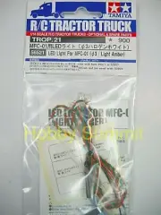 Tamiya 1/14 3mm LIGHT AMBER LED Tractor Truck MFC-01 MFC-03 MFC-02 56521 Scania