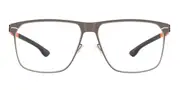 Ic! Berlin IC5044 Olaf Graphite-Flame Men's Glasses Grey Size 62 - Private Health Rebate - Blue Light Block Available