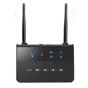 Long Range Bluetooth 5.0 Transmitter Receiver aptX HD Low Latency Audio Adapter