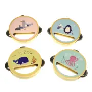 Calm & Breezy Wooden Tambourine