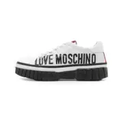 Fashion Shoes LOVE MOSCHINO Woman Sneakers White Black 36 - JA15705G1FIA0100-36