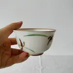 日本香蘭社 KORANSHA 有田燒 經典茶杯 白色茶杯花紋