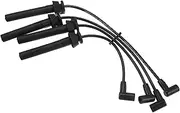 ACROPIX Car Spark Plug Coil Wires Ignition Coil Harness Cable 6.7mm Fit for Dodge Neon Stratus 1995 L4 2.0L No.4796975 - Pack of 4