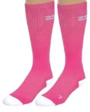 Compression Socks for Men Zensah Fresh Legs Hot Pink Size Medium