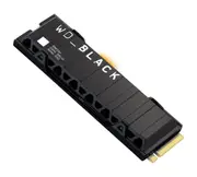 WESTERN DIGITAL Digital WD Black SN850X 2TB Gen4 NVMe SSD Heatsink for PS5 - 7300MB/s 6600MB/s R/W 1200TBW 1200K/1100K IOPS 1.75M Hrs MTBF ~WDS200T1XHE