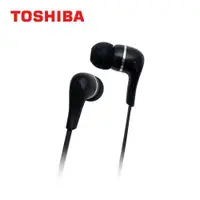 在飛比找ETMall東森購物網優惠-【TOSHIBA 東芝】重低音耳道式耳機 黑色 RZE-D3