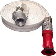 Genuine KASA 30m 1.5" HIGH Pressure FIRE Fighting Lay Flat Water Hose COUPLINGS