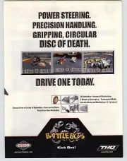BattleBots PS2 Gamecube GBA 2002 Video Game Print Ad/Poster Official Promo Art