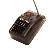 SR315 3-Channel 2.4GHz DSMR RC Sport Receiver Surface Black