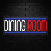 Dining Room Sign for Business Displays | LED Flex Neon | 32"W x 13"H x 1"D