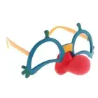 Novelty Clown Red Nose Eyewear Hallowmas Fancy Dress