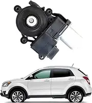 Car Front Left Driver Side Window Glass Close Open Power Lifting Motor Compatible for SsangYong Actyon