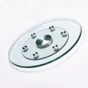 28" Glass Lazy Susan,Thickening Kitchen Dining Table Turntable,Round Tabletop Ro