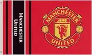 Manchester United FC Crest Flag - Authentic EPL