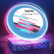 Luximi Light Up LED Flying Disc, Glow in The Dark 10 Light Modes NEW IN BOX
