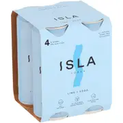 Isla Vodka Lime & Soda Can 330mL