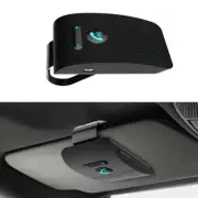 Sun Visor Wireless Bluetooth Handsfree Car Kit Speakerphone Speaker Phone Black