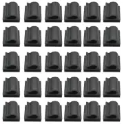 100 PCS Solar Intersect PV Cable Clamp Parts for Solar Frame Bracket Black B3H1