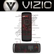 Vizio XRV1TV 3D Qwerty Keyboard HD TV Remote Control M420SV M470SV M550SV