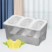 Chilled Condiment Server Tray Removable Compartments for Salad Buffet Party