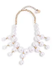 [Carolina Herrera] Layered Pearl Necklace