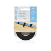 VELCRO Brand ONE-WRAP 19mm x 1.21m Black Roll