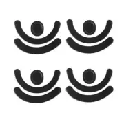 Black Mice Mouse Feet Sticker Pad For Hotline Games Logitech G403 G603 G703 F
