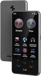 Daseeme Portable Language Translator Device 138 Languages Voice Translating Offline Translation Simultaneous Interpretation Text/Photo Translate Support Voice Video with Unit Conversion an