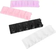 BESTYASH 4Pcs Nail Support Bases for Nail Art Practice DIY Rack for Manicurist Convenient Display Easy to Install for Salon Home Use Random Color