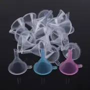 20Pcs/lot Plastic Small Funnels Liquid Filling Empty Bottle Packing ToolJ..u