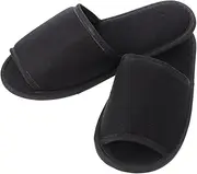 WRITWAA 1Set Portable Folding Travel Slippers for Men and Women Comfortable Cotton Hotel Supplies for Spa Home and Business Trips Lightweight Design Easy to Carry and Store