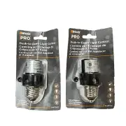 Woods PRO Dusk-To-Dawn Light Control 2 Pack