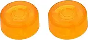 LOLIPPYY 2PCS Guitar Volume Knobs Durable Control Toppers for Bass Guitar Smooth Touch Easy Installation Stylish Upgrade for Amplifiers