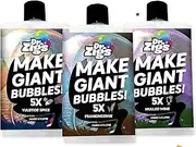 Dr Zigs Eco Giant Bubble Mix - Christmas Scented Selection Pack - Innovative Concentrate, Professional Grade Solution.