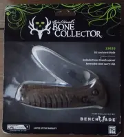 BENCHMADE BONE COLLECTOR WALNUT HANDLE 15030 NEW in Unopened Blister Pack