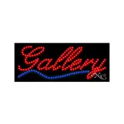NEW “GALLERY" 27x11 UNDERLINED SOLID & ANIMATED LED SIGN W/CUSTOM OPTIONS 20063