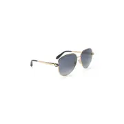 [Bulgari] Bulgari-Rose Gold Serpenti Forever Metal Sunglasses-Donna OS OS