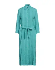 [120 LINO] 120% LINO Midi dresses - Item 15443821