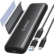M.2 Nvme SSD Enclosure Adapter, USB3.2 Gen2 USB C 10 Gbps Case for M2 Nvme Pcie