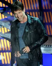 Actor Stephen Moyer accepts the Holy Shit! Scene Of The Year award- Old Photo 3