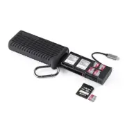 CreateMate High-Speed SD Card Reader USB 3.1 Type-C SD/TF Card Carrying Case