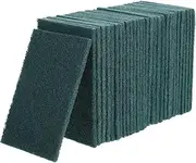 PERSELOSO Reusable Dish Brush 30pcs Kitchen Scrubbers Nonscratch Cleaning Pads Multi-Purpose Scouring Pads Set