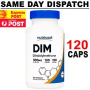 Nutricost DIM Diindolylmethane 300mg 120 Capsules with BioPerine FAST SHIPPING