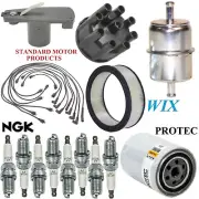 Tune Up Kit Filters Cap Wire Spark Plugs For DODGE W100 PICKUP V8 6.6L 1972-1973