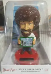 Ruz Bob Ross Solar Bobble Head. NIB